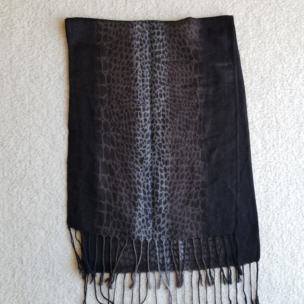 Animal print scarf